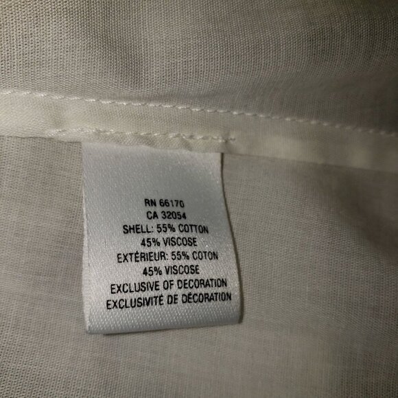 Maeve Anthropologie Romantic Blouse Ivory Ruffles‎ Womens Size 0 New - Picture 5 of 12